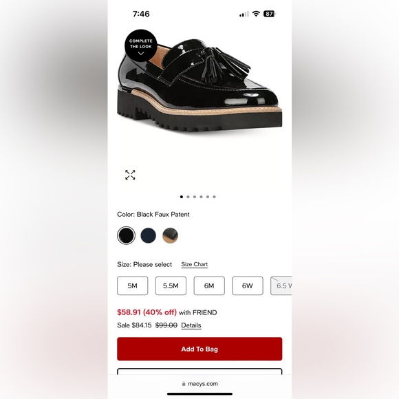 Black loafers - patent black leather - Picture 7 of 7